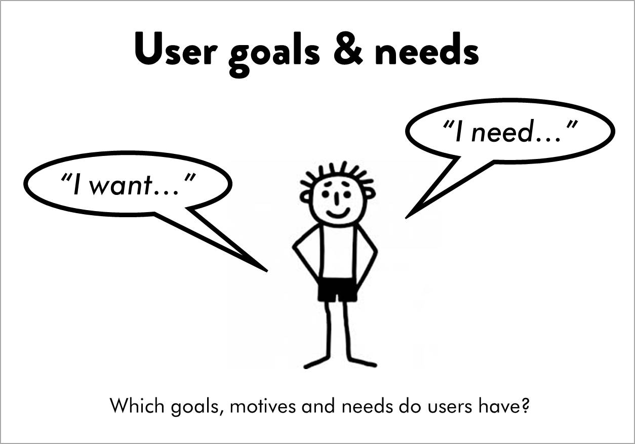 User goals & needs